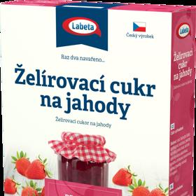 Želírovací cukr na jahody.
