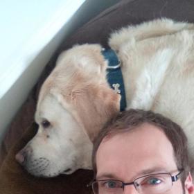 Petrův oblíbený labrador už bohužel není mezi námi.