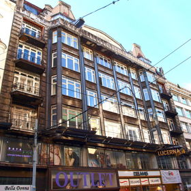 Lucerna patří ke chloubám Prahy