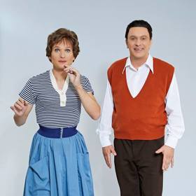 Vtipné duo v podání Dalibor Gondík a Tomáš Matonoha.