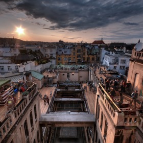 Lucerna je nádherným místem pro setkávání lidí