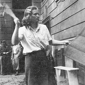 Karola Blašková v Bartolomějské ulici