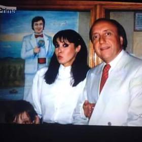 Slováček a krásná Patrasová, kterou mu každý záviděl.