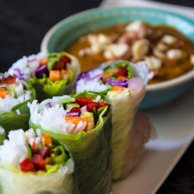 Letní závitky jsou skvělým jídlem v letních dnech