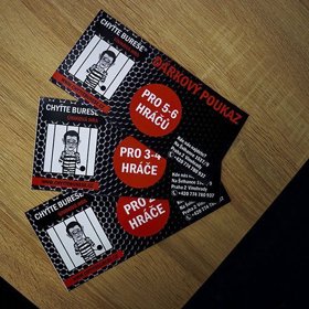 Kamarádům můžete dokonce pořídit voucher jako dárek.