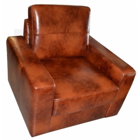 Z pravé kůže si můžete pořídit i stylové křeslo