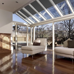 Velké prosklené prostory jsou úžasné