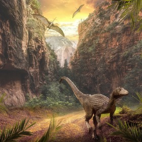 Geologové odhadli stáří horniny na 300-320 milionů let, starší než existence dinosaurů.
