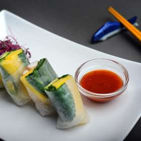 Letní závitky s mangem