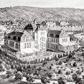 Neuropsychiatr Jan Šimsa sanatorium prodal a mohla tak vzniknout porodnice.