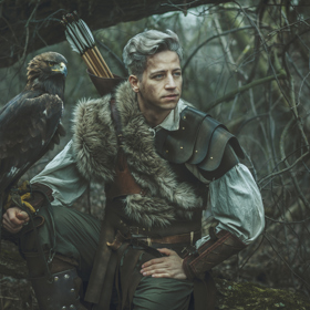 Milan Peroutka a orel skalní