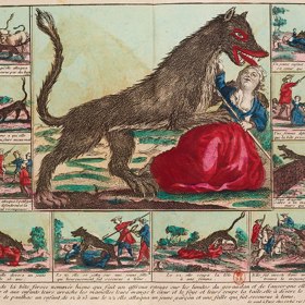 První obětí bestie byla čtrnáctiletá pasačka. Na dobových kresbách a malbách bylo nesčetněkrát znázorněno, jak monstrum trhá lidi zaživa.