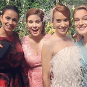 Herečky jsou kamarádkami i v reálném životě, proto pro ně bylo hraní zábavou