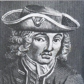 Dobová kresba Jonathana Wilda.