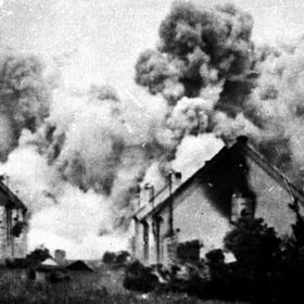 Středočeská obec Lidice byla kompletně srovnána se zemí.
