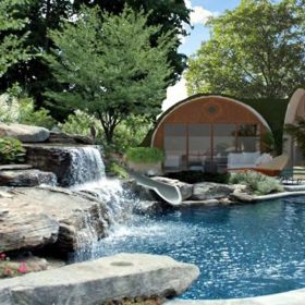 Domy společnosti Green Magic Homes se v několika lidech složí za pár dní.