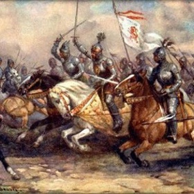 Jako poslední slova jsou mu připisována: „Toho Bohdá nebude, aby český král z boje utíkal...“