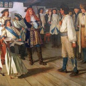 Kozina se snažil práva Chodů před Lomikarem obhájit. Ten ho nebral vážně a hodlal Chody nasadit na práci v manufaktuře.