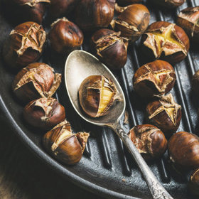 Jedlé kaštany jsou skvělé naslano i sladko.