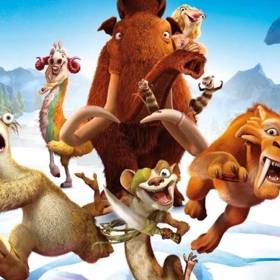 Bylo nebylo. Ne tak dávno, sotva před 20 000 lety, v prehistorickém světě, kdy mrzne až praští, začíná příběh o mi-mi-migraci.