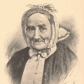 Narodila se roku 1788 do dobře situované rodiny mlynáře Homa. Ten ale, když byla malá, utonul při velké povodni.