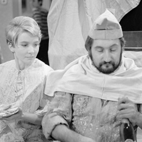 V Takové normální rodince s Pavlem Landovským.