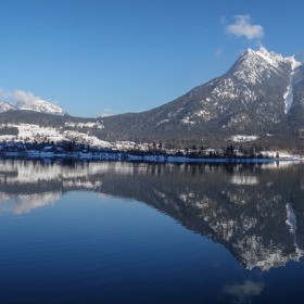 Pohled na Halštatské jezero.