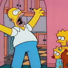 Homer Simpson tajil Bartovi, že jako mimino hrál v trapné reklamě. A navíc utratil jeho honorář...