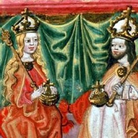 Až do svých patnácti let ale žili odloučeně. Do Prahy Blanka zavítala až roku 1334.