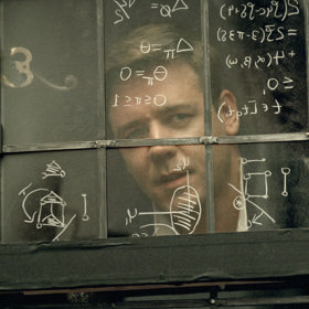 Skutečný Nash neměl nikdy projev při udílení Nobelovy ceny, neboť se její organizátoři obávali, že by mu to jeho duševní stav nedovolil.