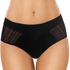 Pro oblé tvary jsou vhodné kalhotky s vyšším pasem. Krásně vám skryjí kritické partie. 