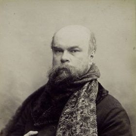 Paul Verlaine patří k nejslavnějším francouzským básníkům. Vymyslel termín „prokletí básníci“. Zde na fotografii z roku 1893.