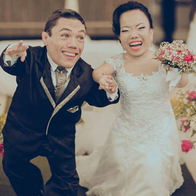 Nejmenší manželský pár světa pochází z Brazílie. Od roku 2016 je zapsaný v Guinnessově knize rekordů.