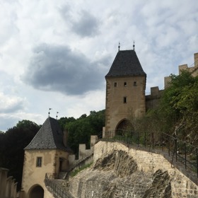 Karlštejn prošel na přelomu 19. a 20. století rekonstrukcí.