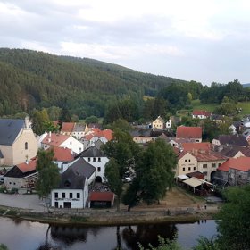 Rožmberk nad Vltavou patří mezi romantická místa.