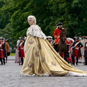 Herečka Julia Snigir měla ze své role carevny nejprve velký strach.