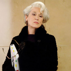 Meryl Streep se umí vžít do role. Ještě před natáčením komedie Ďábel nosí Pradu zašla za herečkou Anne Hathaway, která si zahrála její asistentku, a řekla jí: „Jsem ráda, že s tebou můžu pracovat. A to je poslední hezká věc, kterou ti řeknu."