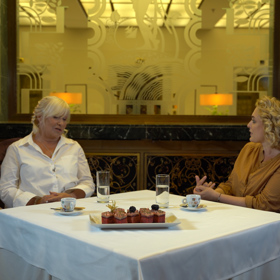 ...která byla hostem Milušky Bittnerové v naší talkshow Na kafeečko.