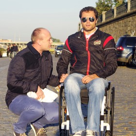 Martina Zacha s pořadatelem soutěže Muž roku Davidem Novotným pojí přátelství i pracovní aktivity.