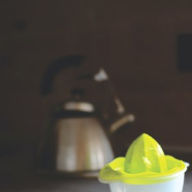 Citronovou šťávu do poslední kapky vymačkáte jednoduchým ručním lisem. 