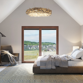 Přirozené barvy, čerstvý vzduch a dostatek volného prostoru, to jsou ideální předpoklady pro to, že se ráno probudíte svěží. 