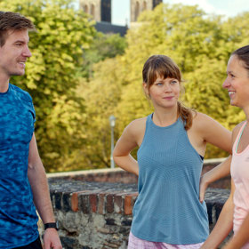 Ženy v běhu je již třetí film, ve kterém Vladimír Polívka a Jenovéfa Boková ztvárnili pár.