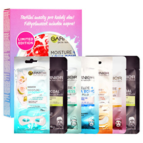 Sada sedmi textilních pleťových masek, 349 Kč.