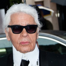 V roce 2001 se na něj chystali ochránci zvířat za to, že využívá kožešiny. Jenomže to za něj schytal chudák Calvin Klein. Aktivisté si jej s Karlem spletli a hodili mu do tváře tofu koláč.
