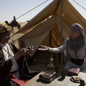 O Gertrudě Bell se říká, že byla mužským předobrazem Lawrence z Arábie.