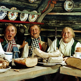 Nůž, kterým Ladislav Pešek krájel jitrnici, byla Rybička od firmy Mikov.
