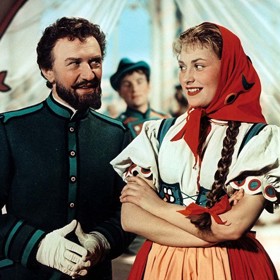 František Filipovský jako „starý čert“ v pohádce Hrátky s čertem (1956).