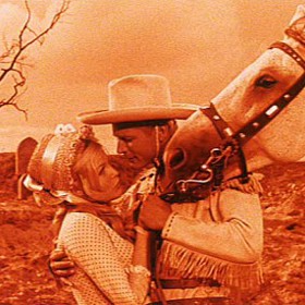 Maketa městečka byla postavena na louce za barrandovskými ateliéry. 
