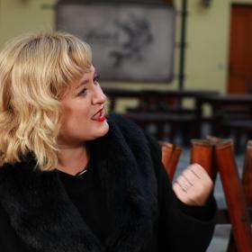 Miluška Bittnerová ve své talk show Na kafeečko