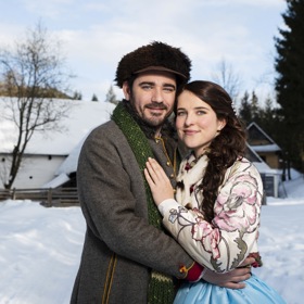 O vánoční hvězdě: Hvězda Denička, chudý učitel Václav a princezna Amélie.
